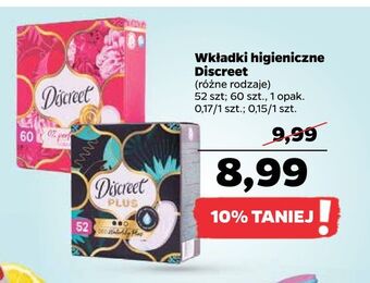 Netto Wkładki higieniczne discreet oferta