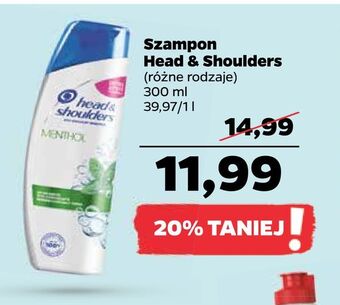 Netto Szampon head & shoulders oferta