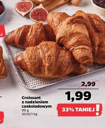 Netto Croissant z nadzieniem czekoladowym oferta