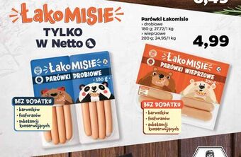 Netto Parówki łakomisie oferta