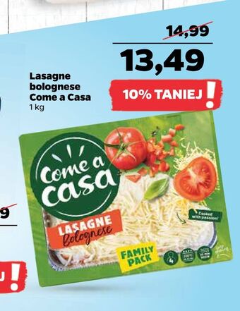 Netto Lasagne bolognese come a casa oferta