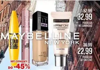 Drogeria Kosmyk Maybelline new york podkładki fit me luminous oferta