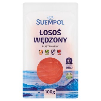 Odido Suempol łosoś wędzony plastrowany 100 g oferta