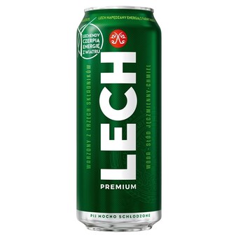 Żabka Lech premium piwo jasne 500 ml oferta