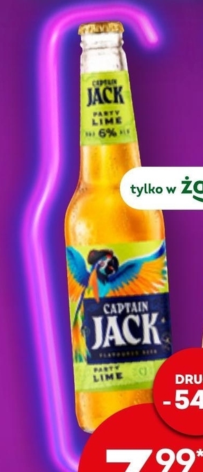Żabka Piwo captain jack oferta