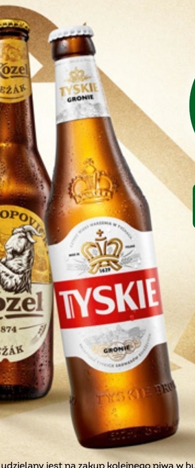 Żabka Tyskie piwo jasne 500 ml oferta