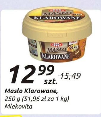 Społem Masło klarowane mlekovita oferta