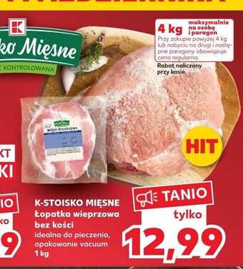 Kaufland Łopatka wieprzowa k-stoisko mięsne oferta