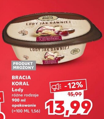 Kaufland Lody bracia koral oferta