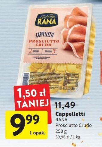 Cappelletti z prosciutto crudo giovanni rana
