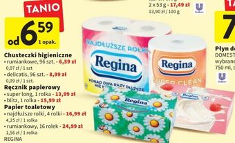 Intermarche Recznik papierowy regina super long oferta