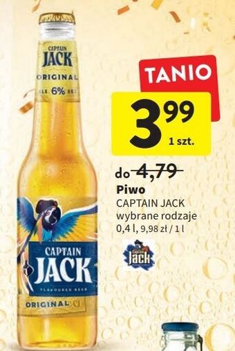 Intermarche Piwo captain jack oferta