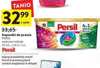 Intermarche Kapsułki do prania 4in1 deep clean color persil discs oferta