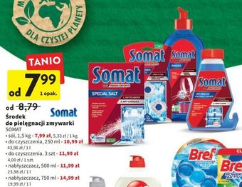 Intermarche Nabłyszczacz do zmywarki somat rinser + extra-dry effect oferta