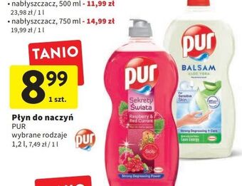 Intermarche Płyn do naczyń raspberry & red currant pur sekrety świata oferta