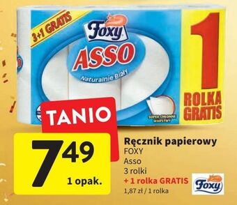 Intermarche Ręcznik papierowy foxy asso oferta