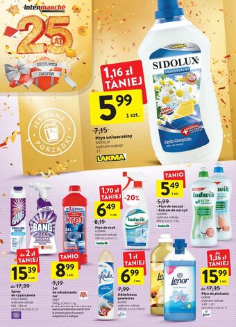 Intermarche Płyn do mycia mydło marsylskie sidolux uniwersalny oferta