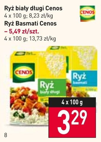 Stokrotka cenos ryż biały długi 4x100g oferta