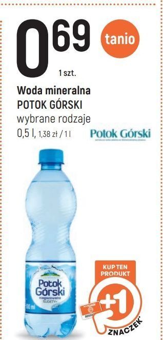 Intermarche Woda niegazowana potok górski oferta