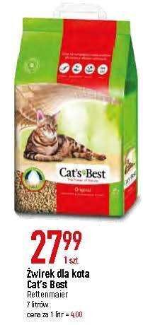E.Leclerc Żwirek dla kota original cat's best oferta