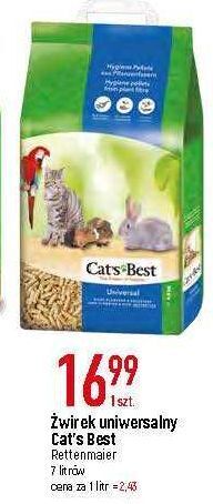 E.Leclerc Żwirek drewniany uniwersalny cat's best oferta