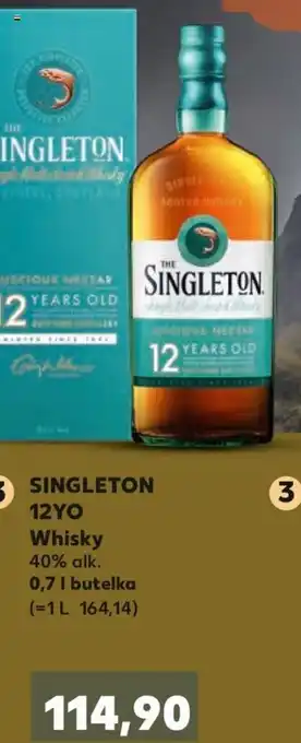 Kaufland Singleton 12yo whisky 40% alkohol 0,7 butelka oferta