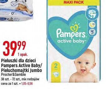 E.Leclerc Pieluszki dla dzieci mini pampers active baby oferta