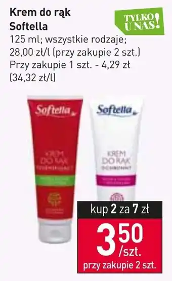 Stokrotka softella krem do rąk oferta