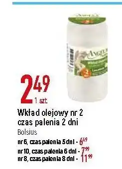 E.Leclerc Wkład olejowy angela czas palenia 2 dni bolsius oferta