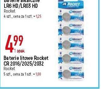 E.Leclerc Baterie pastylki cr2032 rocket alkaline oferta
