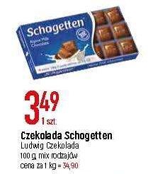 E.Leclerc Czekolada pełnomleczna schogetten oferta