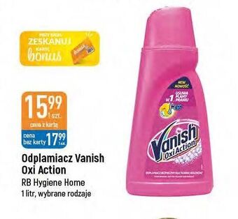 E.Leclerc Odplamiacz w płynie vanish oxi action oferta