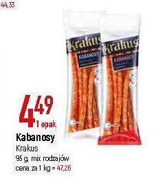 E.Leclerc Kabanosy drobiowo-wieprzowe krakus animex oferta