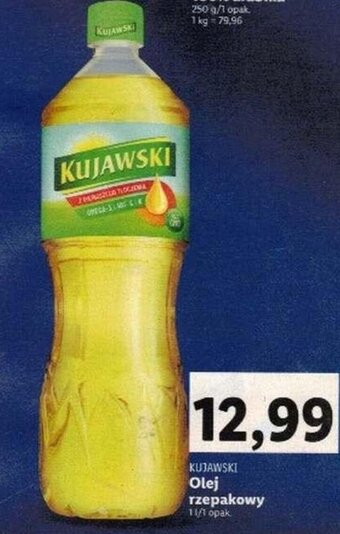 Lidl kujawski olej rzepakowy 1l oferta
