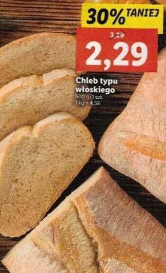 Lidl chleb typu włoskiego oferta