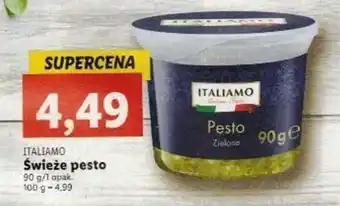 Lidl Italiamo świeże pesto oferta