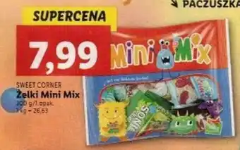 Lidl Sweet corner żelki mini mix oferta