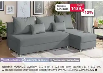 Agata Meble narożnik markus oferta