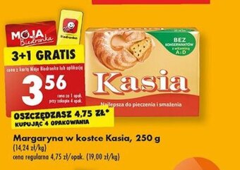 Biedronka Kasia Margaryna w kostce 250 g oferta