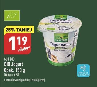 ALDI Jogurt naturalny ekologiczny gut bio oferta