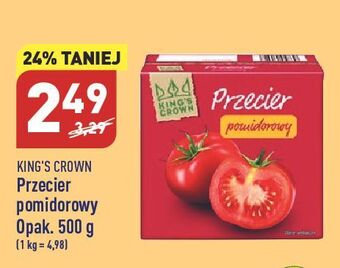 ALDI Przecier pomidorowy king's crown (aldi) oferta