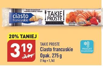 ALDI Ciasto francuskie takie proste oferta