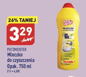 ALDI Mleczko do czyszczenia lemon putzmeister oferta