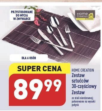 ALDI Zestaw sztućców home creation oferta