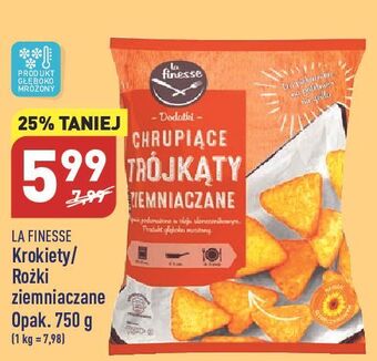 ALDI Trójkąty ziemniaczane chrupiące la finesse oferta