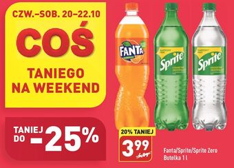 ALDI Napój sprite zero oferta