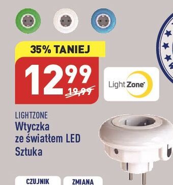 ALDI Wtyczka ze światłem led lightzone oferta