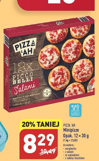 ALDI Minipizze z cebulą i boczkiem pizz'ah oferta