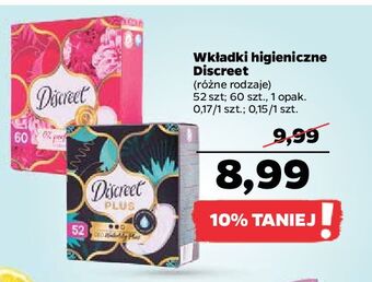 Netto Wkładki deo waterlily plus discreet zone plus oferta