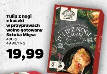 Netto Tulip z nogi kaczki w przyprawach wolno gotowany sztuka mięsa netto oferta